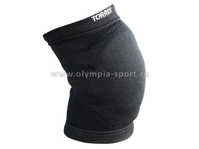 Наколенники спортивные "TORRES Pro Gel" нейлон, ПУ, гель, черный