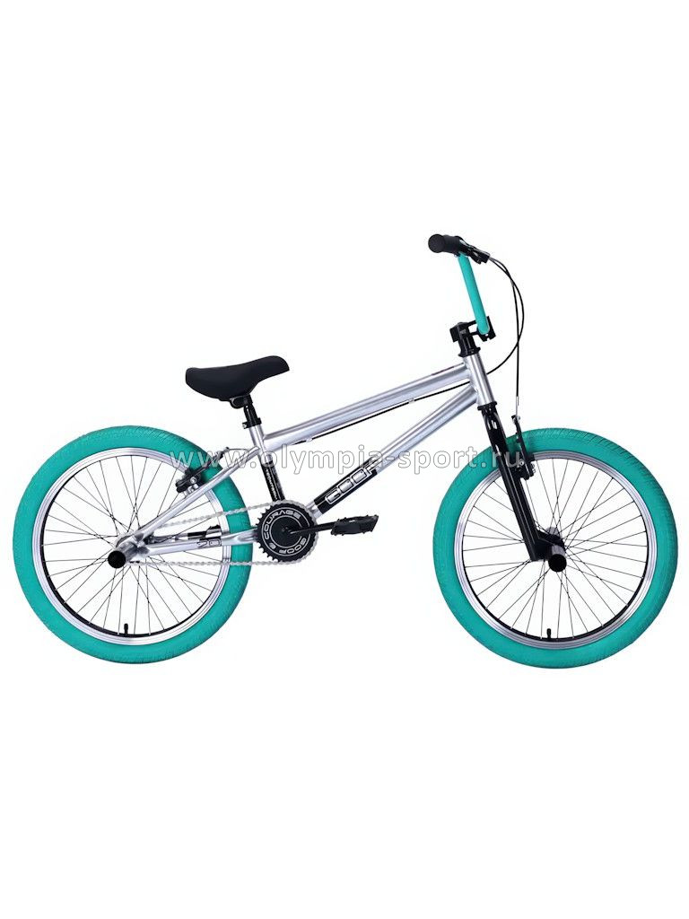Велосипед TechTeam BMX Goof 20" (рама 18,7") серебряный
