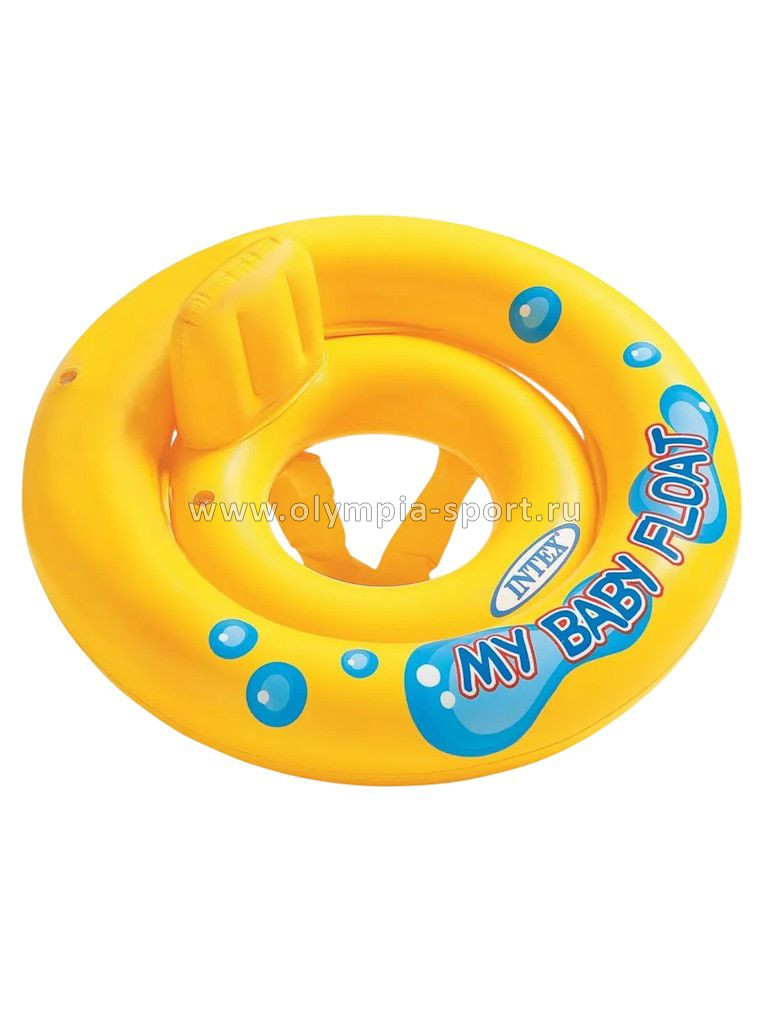 Круг для плавания (водные ходунки) Intex 59574 My Baby Float 67см, 1-2 года