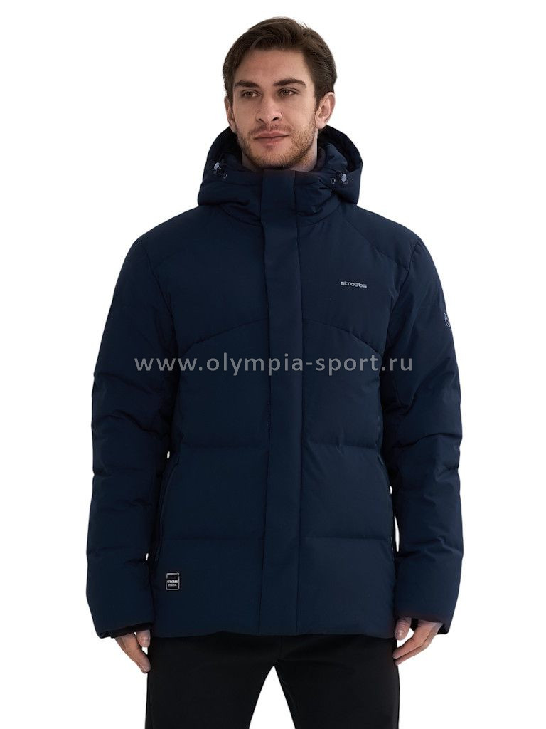 Пуховик мужской Strobbs E2420-2, темно-синий