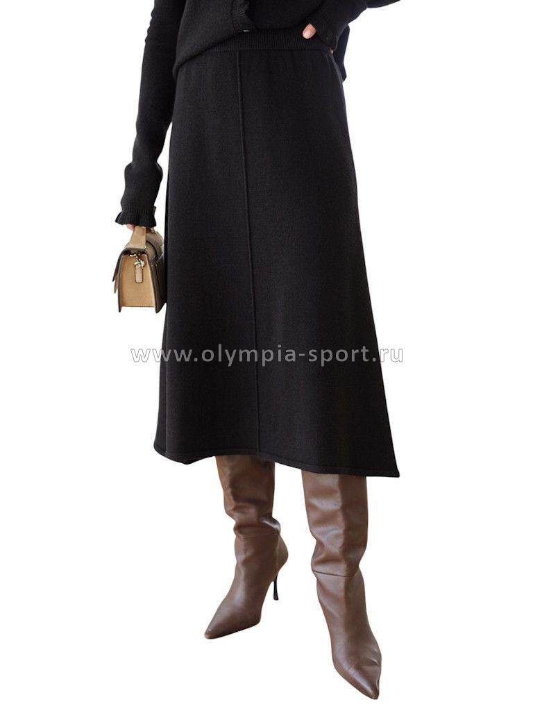 Юбка женская Vilatte D36.016 черный