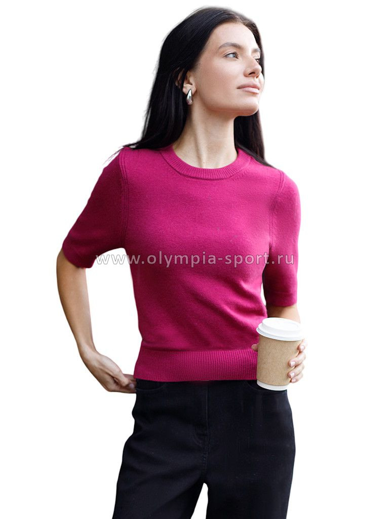 Джемпер женский Vilatte D39.358 фуксия