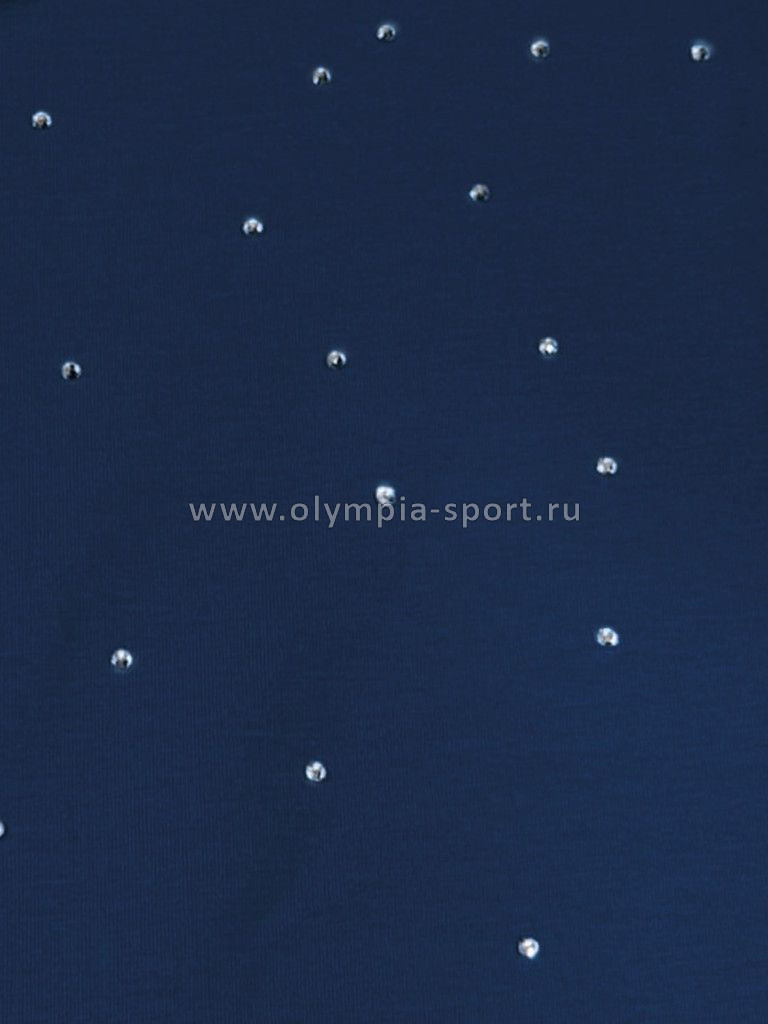 Футболка женская D49.098 т.синий_стразы