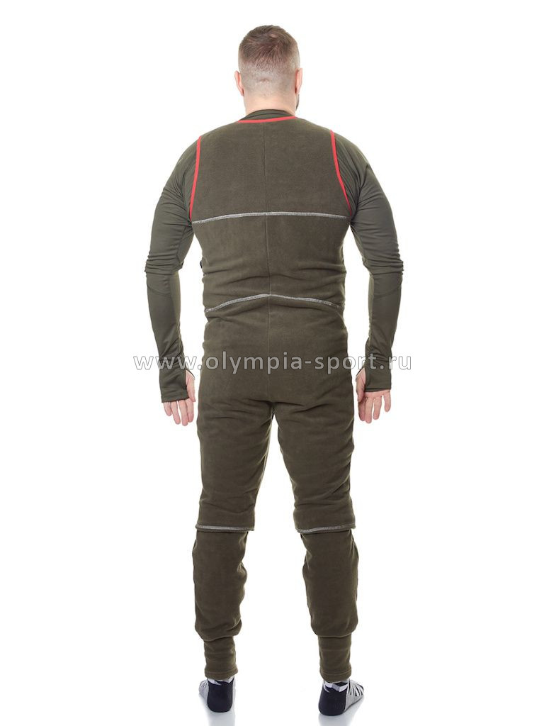 Комбинезон GRAYLING (флис, хаки)