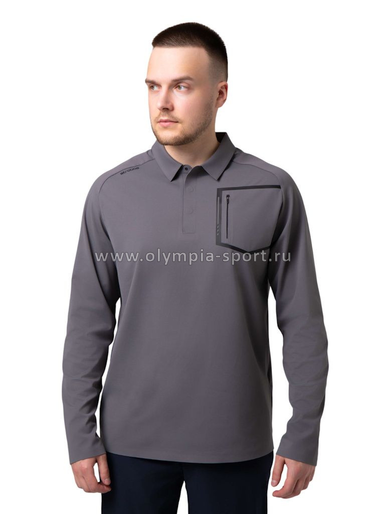 Лонгслив мужской Strobbs E2539-1 серый