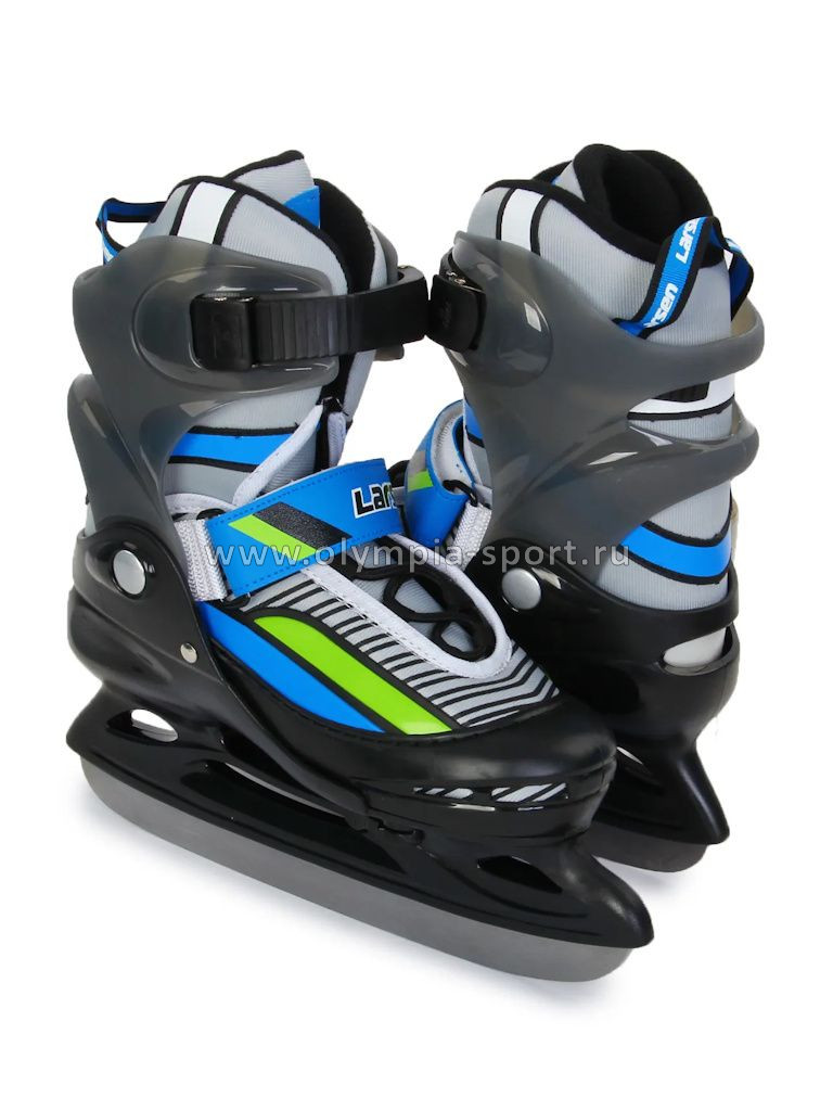 Коньки ледовые раздвижные Larsen Skyline Blue