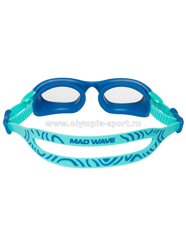 Очки для плавания Mad Wave Zeebro, Blue