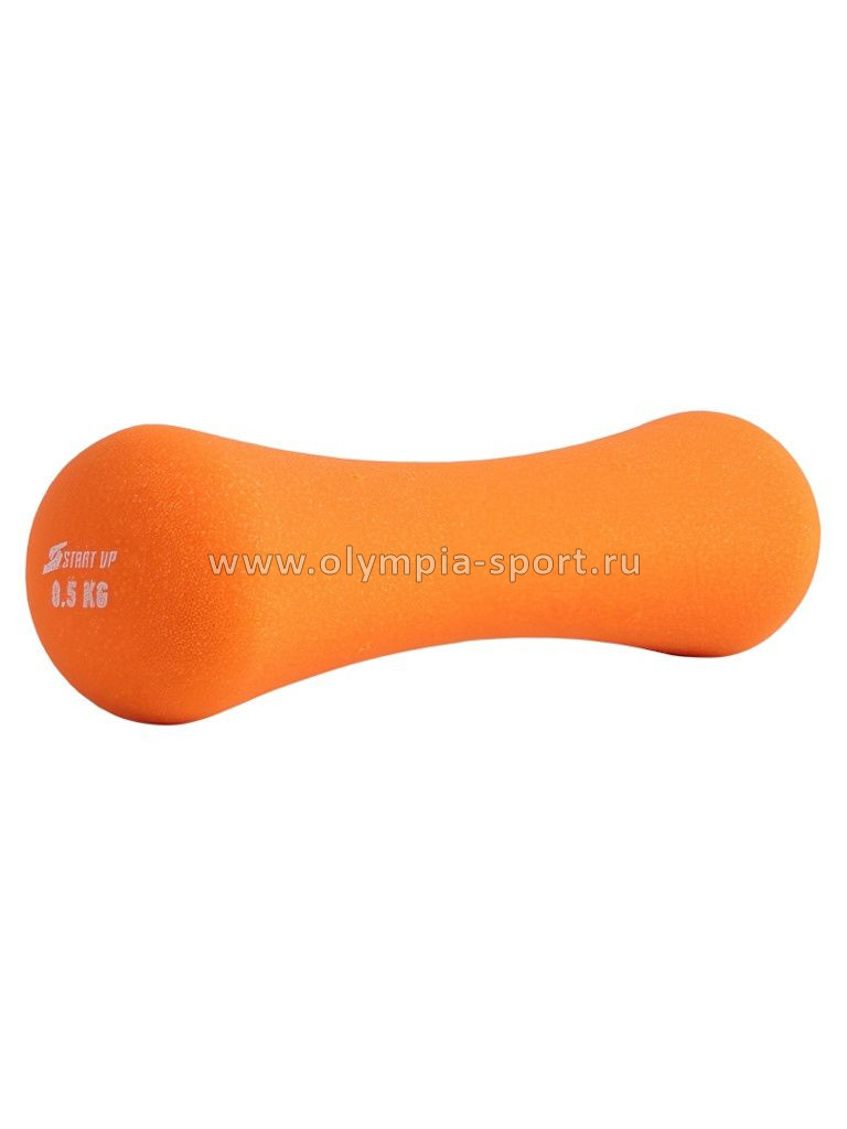 Гантель неопреновая Start Up HD1203 0,5кг оранжевый