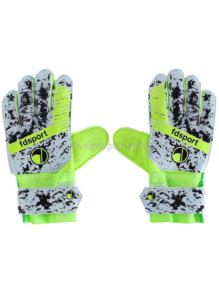 Перчатки вратарские FS531 зеленые