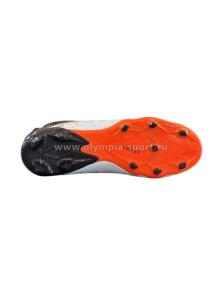 Бутсы Virtey 21093 VAMOS цв.black/orange red р.42